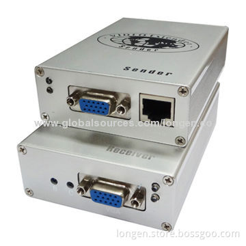 VGA Extender by Cat5e with Audio, POE, up to 200m, 1920x1080
